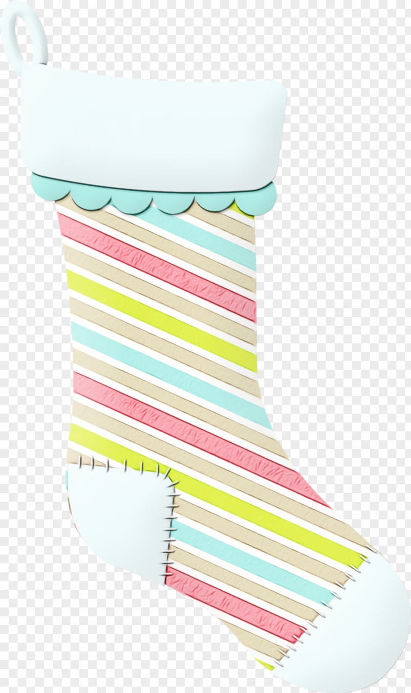 Turquoise Pink Sock PNG