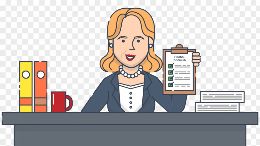 Bank Teller Whitecollar Worker Cartoon PNG