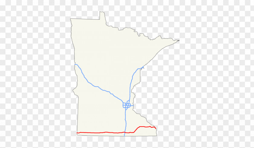 Map Interstate 90 In Minnesota 91 PNG