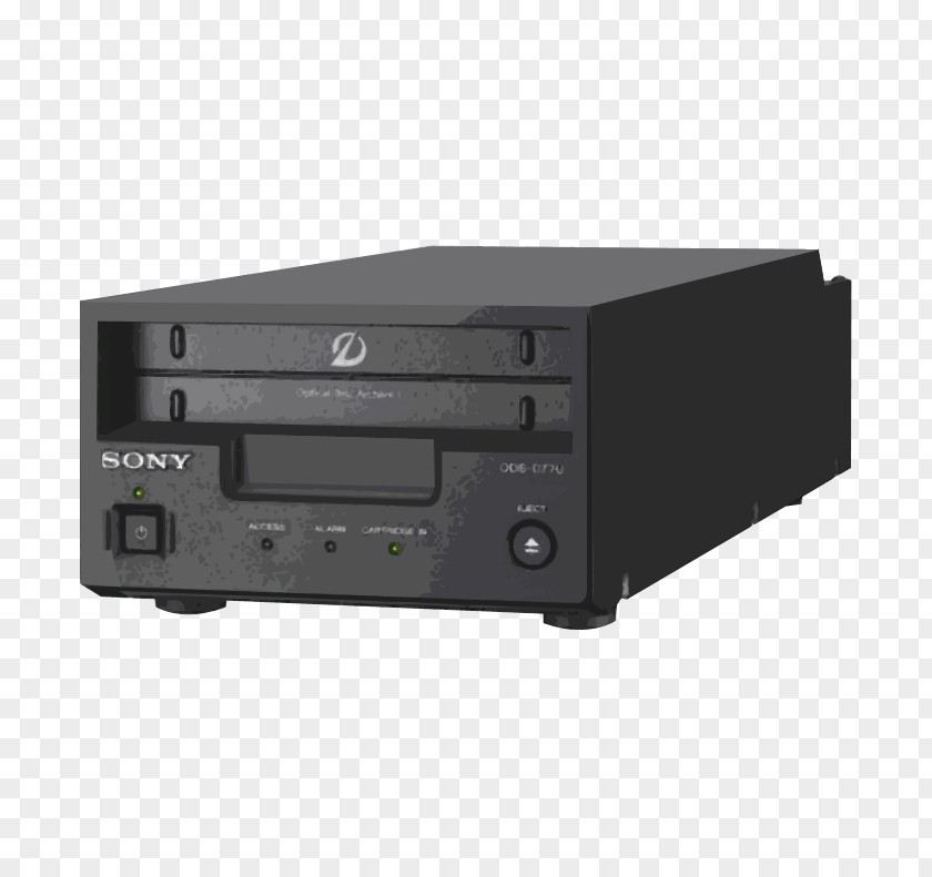 Post Production Studio Tape Drives VCRs AV Receiver Audio Power Amplifier PNG