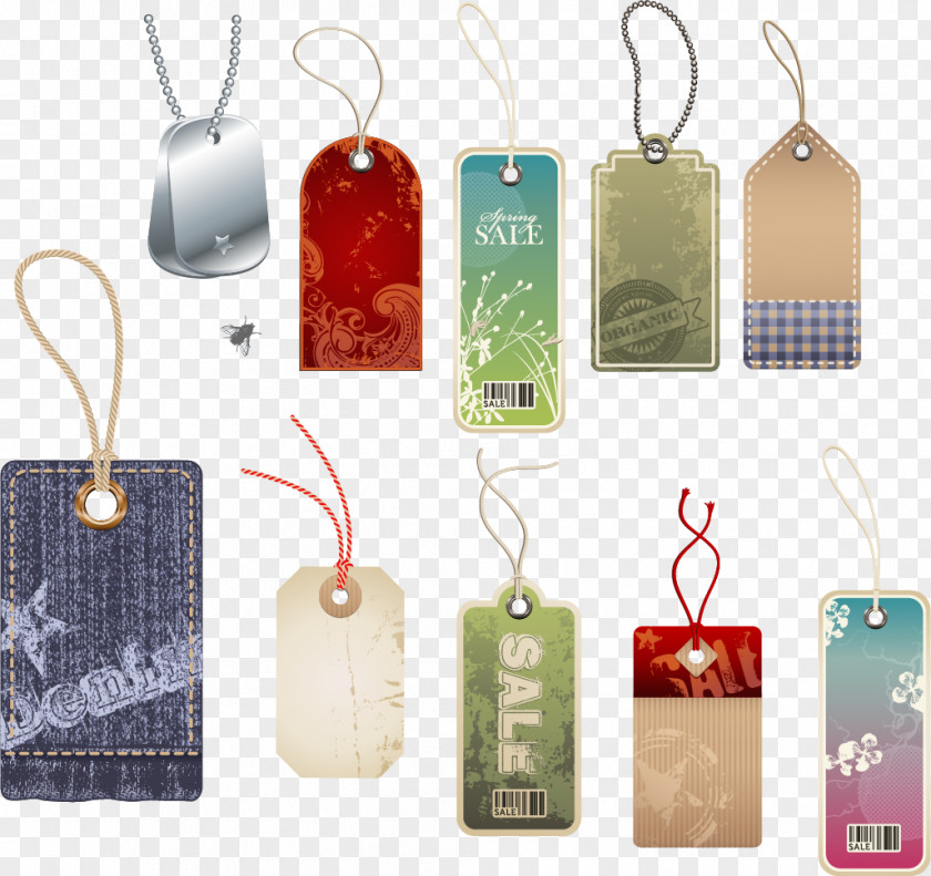 A Variety Of Tag Vector Material Label Download PNG