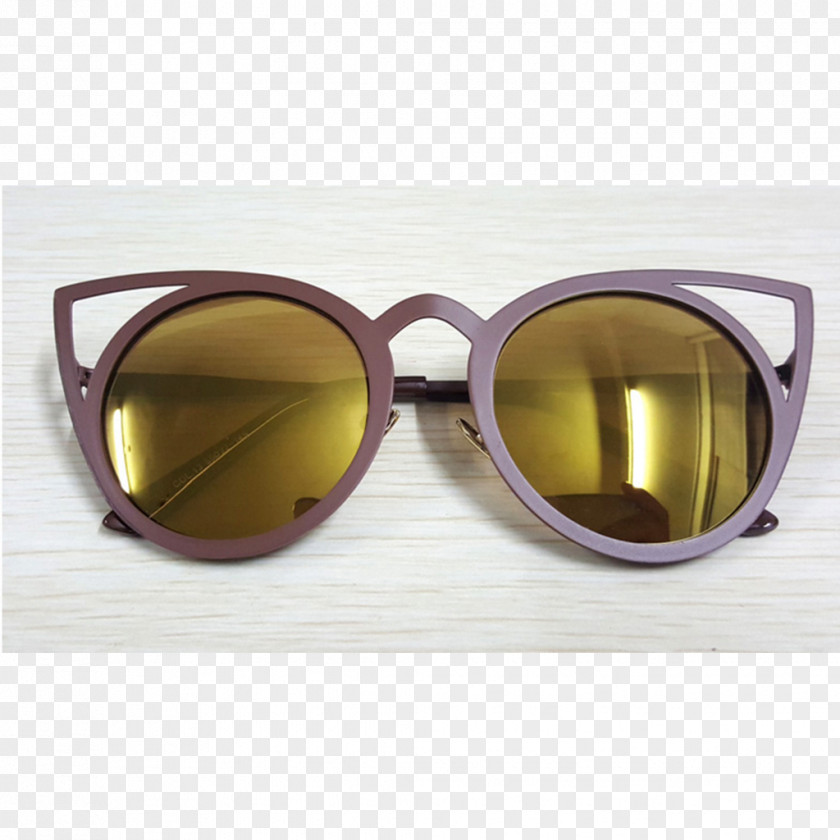 Cat's Eye Goggles Sunglasses Woman PNG