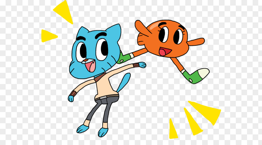 Gumbal Darwin Watterson Cartoon DeviantArt PNG