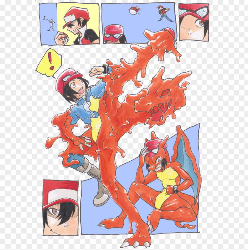 Inflatable Dragon Charizard Pokémon Red And Blue Comics Sun Moon PNG