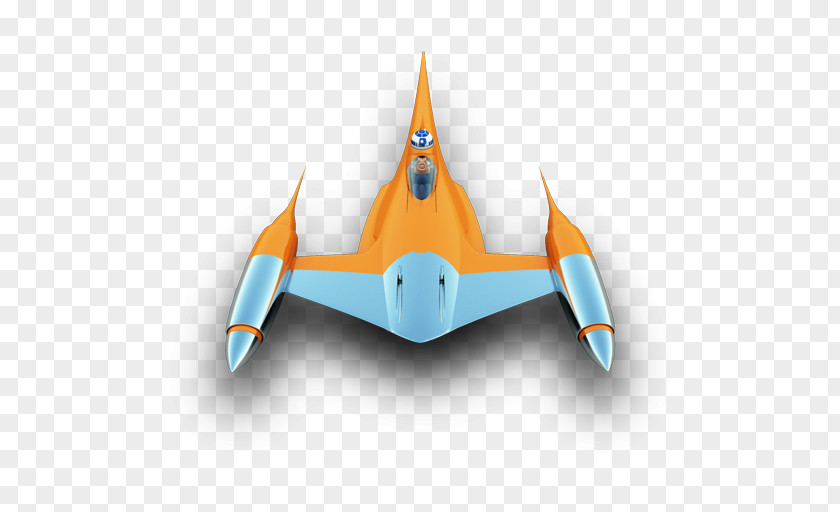 NabooStarFighter Angle Fish Aircraft PNG