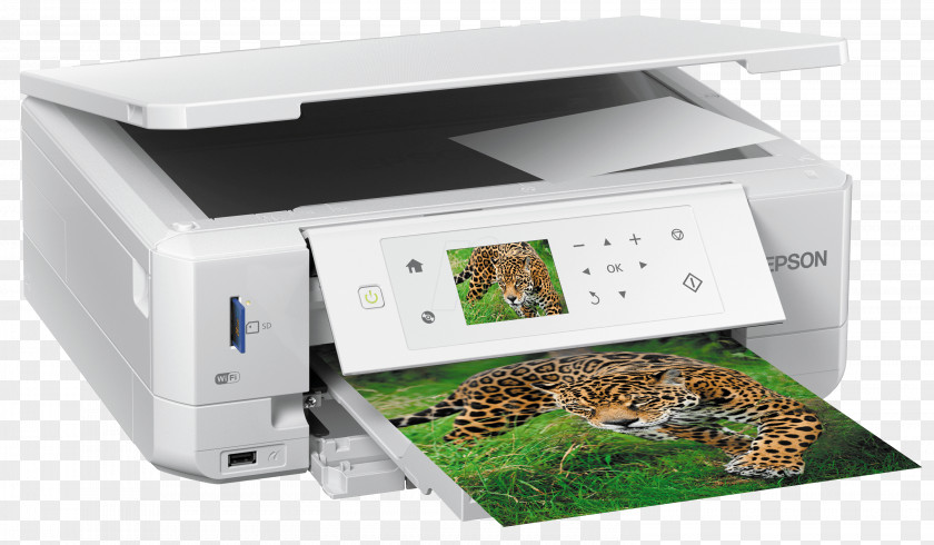 Printer Multi-function Epson Expression Premium XP-645 Inkjet Printing Image Scanner PNG