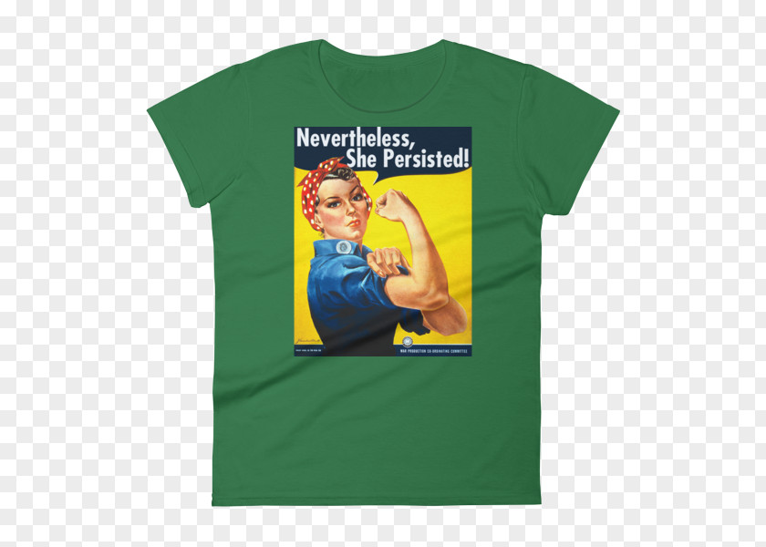 Rosie The Riveter We Can Do It! World War II T-shirt Effort PNG