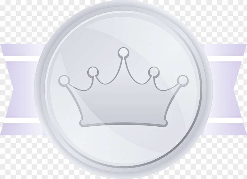 Silver Badge Award PNG