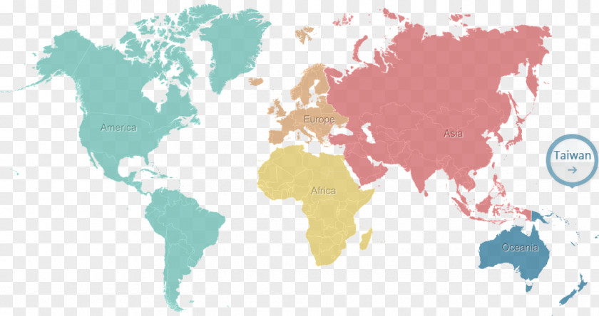 World Map Country PNG