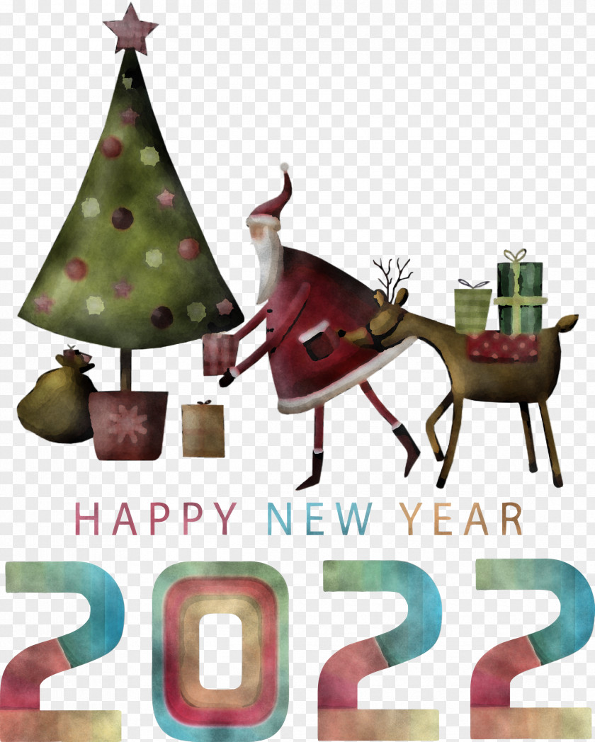 Happy 2022 New Year PNG