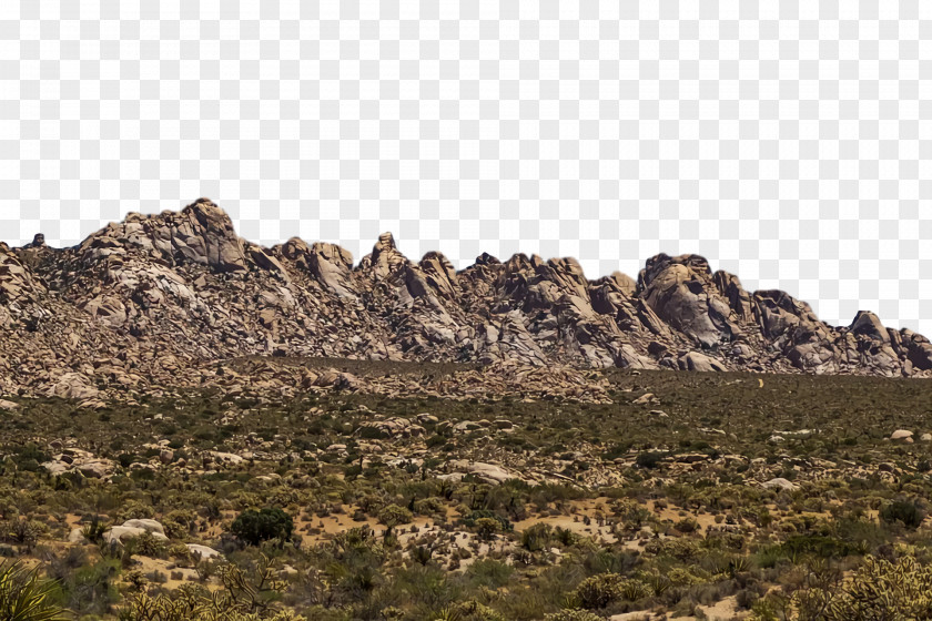 Outcrop Shrubland Geology Steppe Grassland PNG