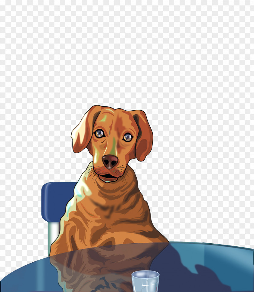 A Story Of Cartoon Dog Redbone Coonhound Photography Royalty-free Illustration PNG