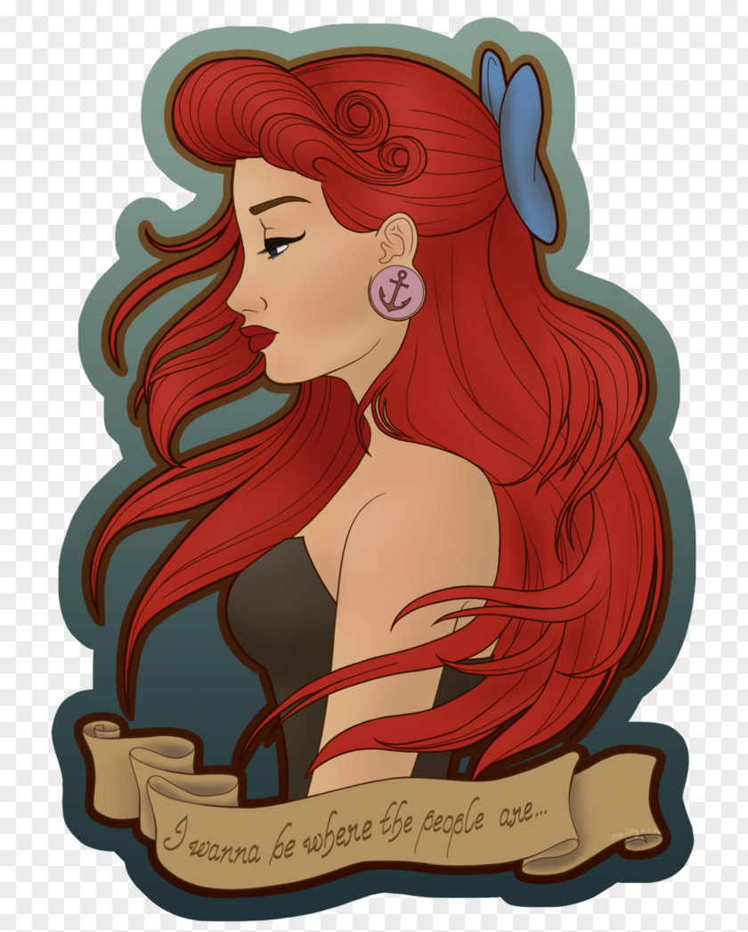 Disney Princess Ariel The Little Mermaid Walt Company PNG