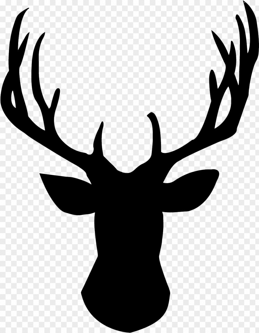 Fawn Silhouette Deer Hunting Reindeer Stencil Moose Papercutting PNG