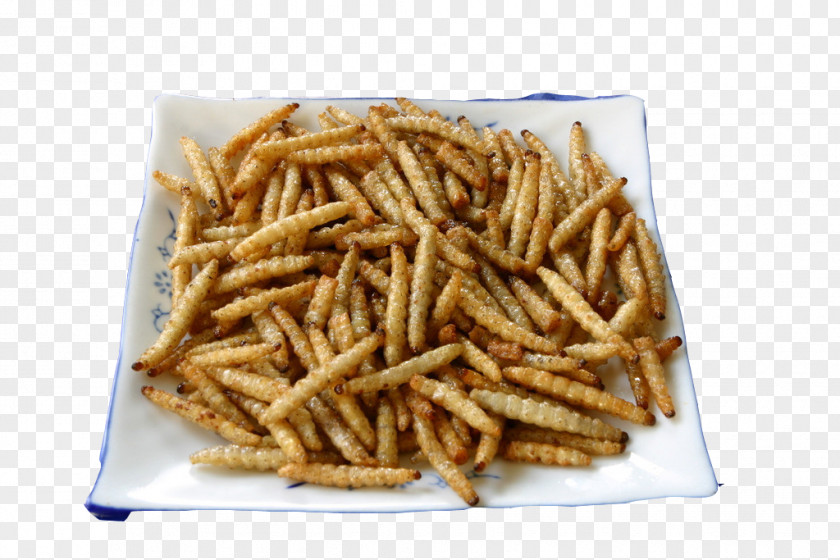 Features Fried Bamboo Worms Yunnan Chinese Cuisine Prawn Deep Frying PNG