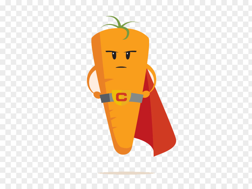 Flat Carrot Superman Clark Kent Juice Advertising Illustration PNG