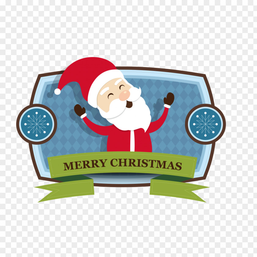 Santa Claus Vector Material Christmas PNG