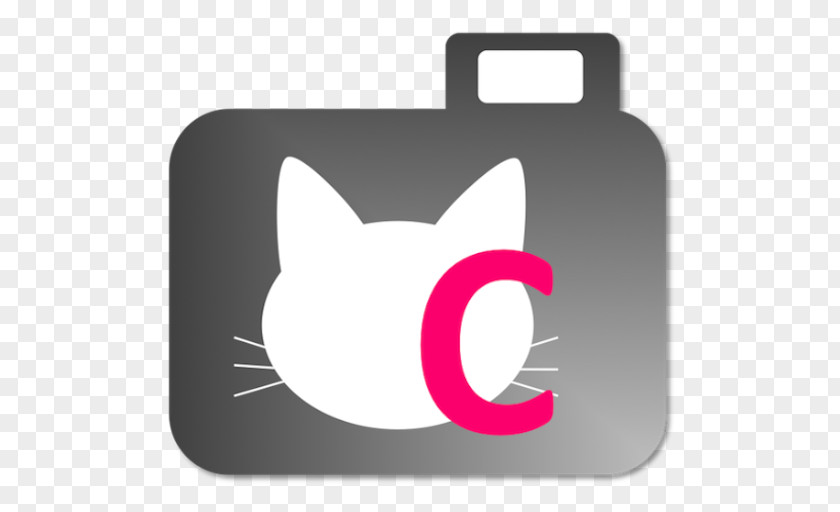 Cat Pink M Snout Font PNG