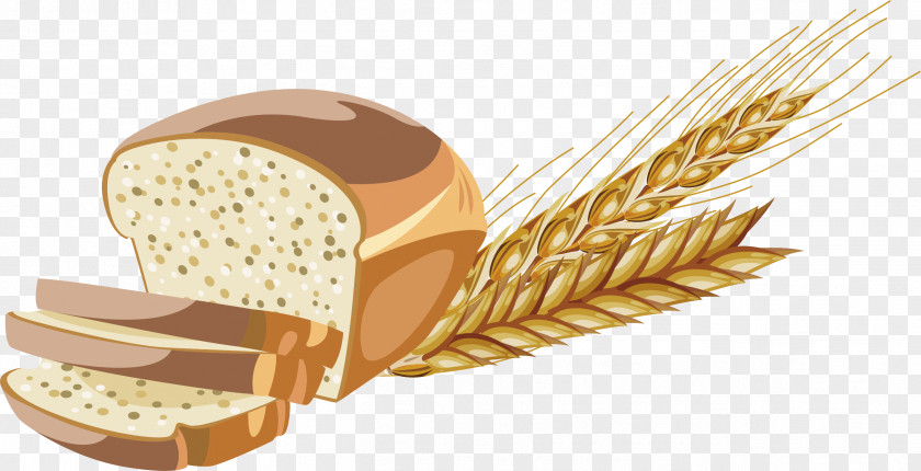 Whole Wheat Bread Brown Grain PNG