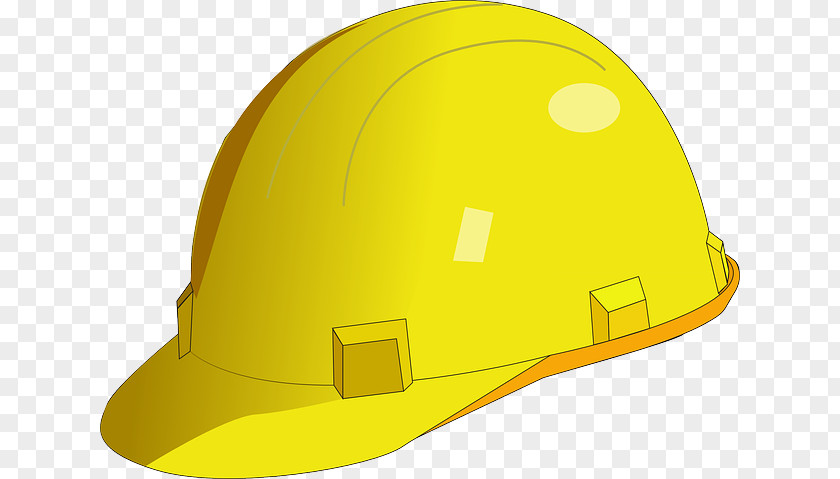 Yellow Helmet Painted Hard Hat PNG