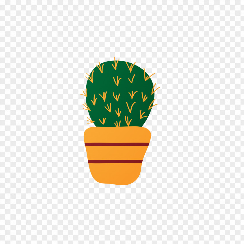 Cactus Cactaceae Succulent Plant Sticker Erg Euclidean Vector PNG