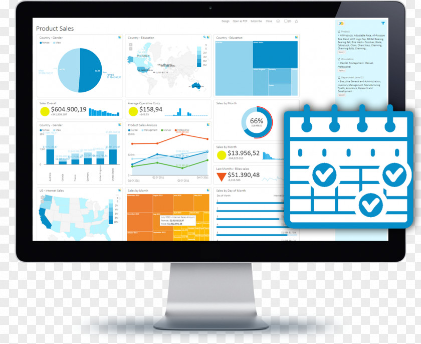Dashboard Advertising Accounting Business Intelligence Internet PNG