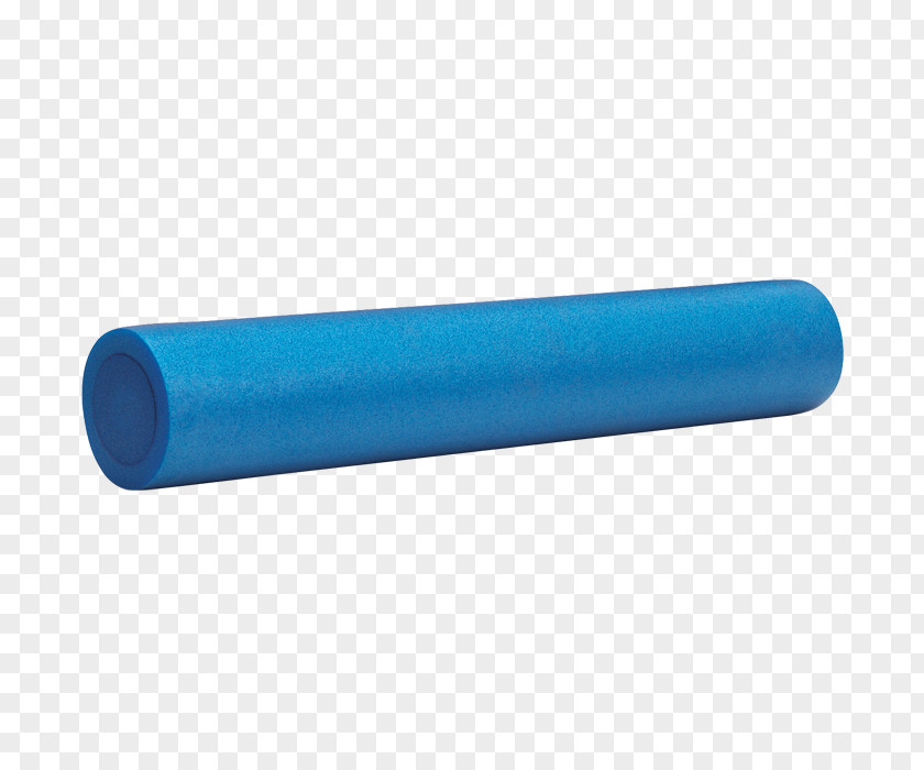 Foam Roller Image Yoga Mat Blue PNG
