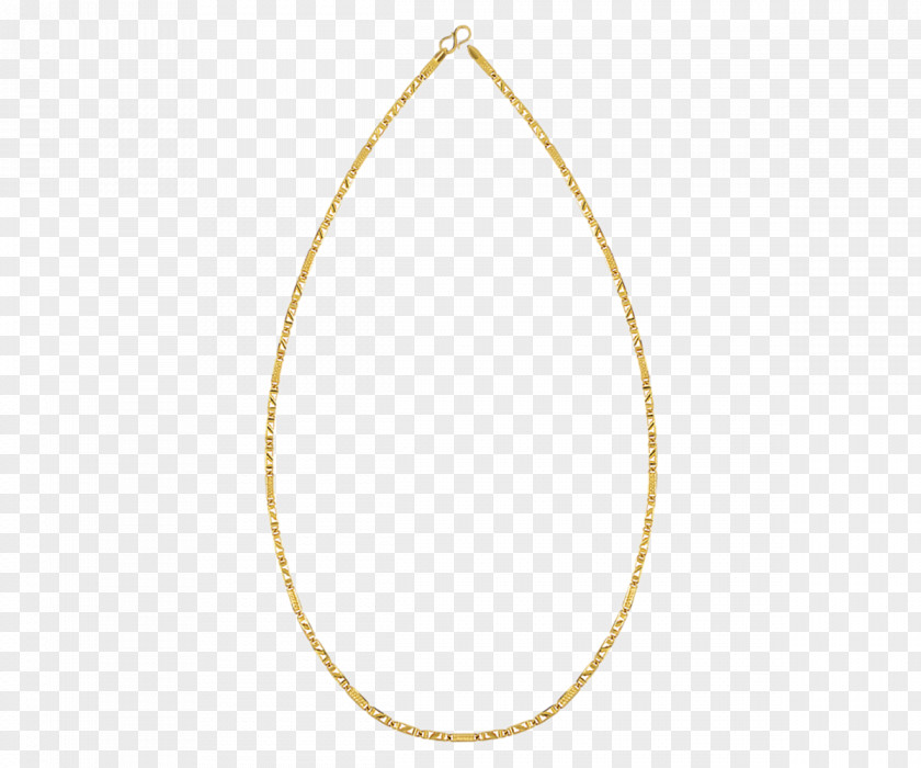 Jewellery Body Necklace Circle Oval PNG