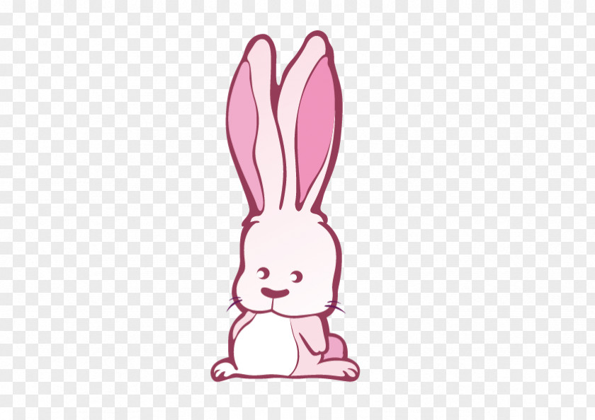 Pink Bunny Easter Bugs Rabbit Clip Art PNG