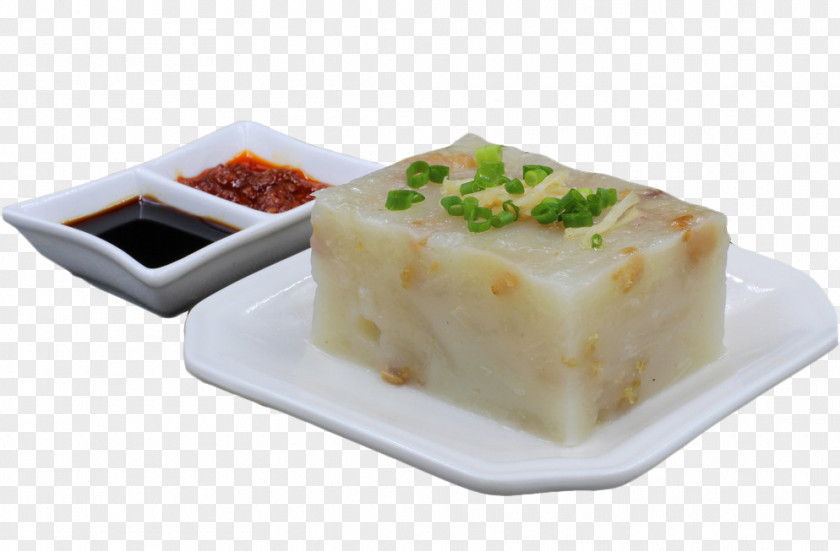 Scallop Steamed Turnip Cake Tea Dim Sum Hiyayakko Cantonese Cuisine PNG