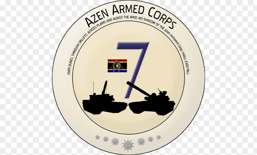 Armored Corps Organization Tableware Font PNG