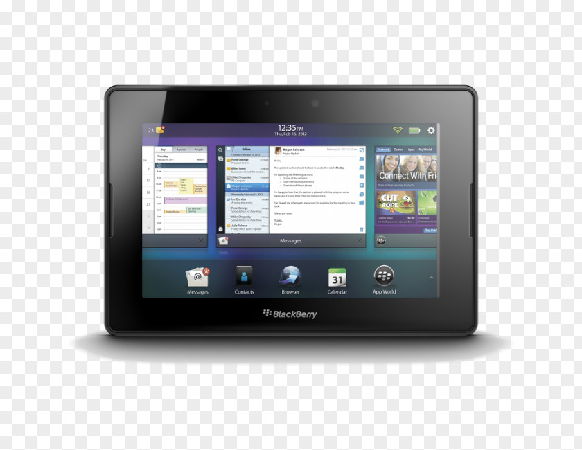 Blackberry BlackBerry PlayBook Tablet OS Mobile Phones PNG