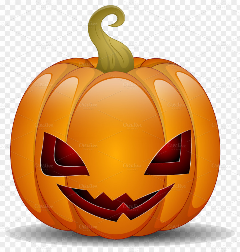 Creative Lantern Pumpkin Calabaza Jack-o'-lantern Halloween PNG