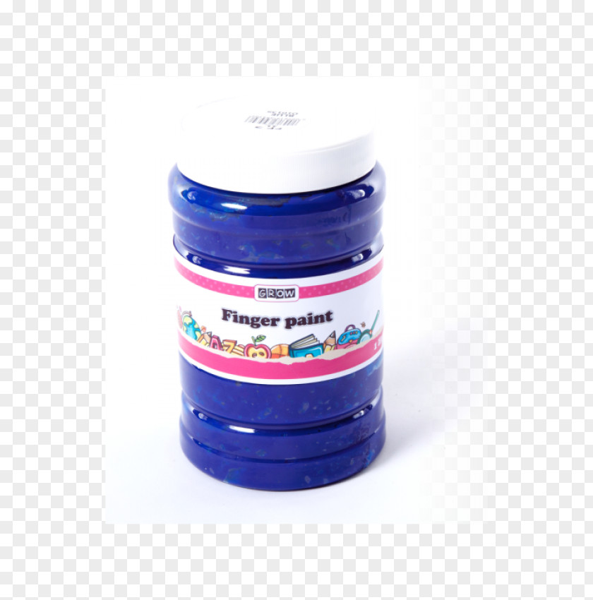 Finger Paint Pigment Tempera Brush Blue PNG