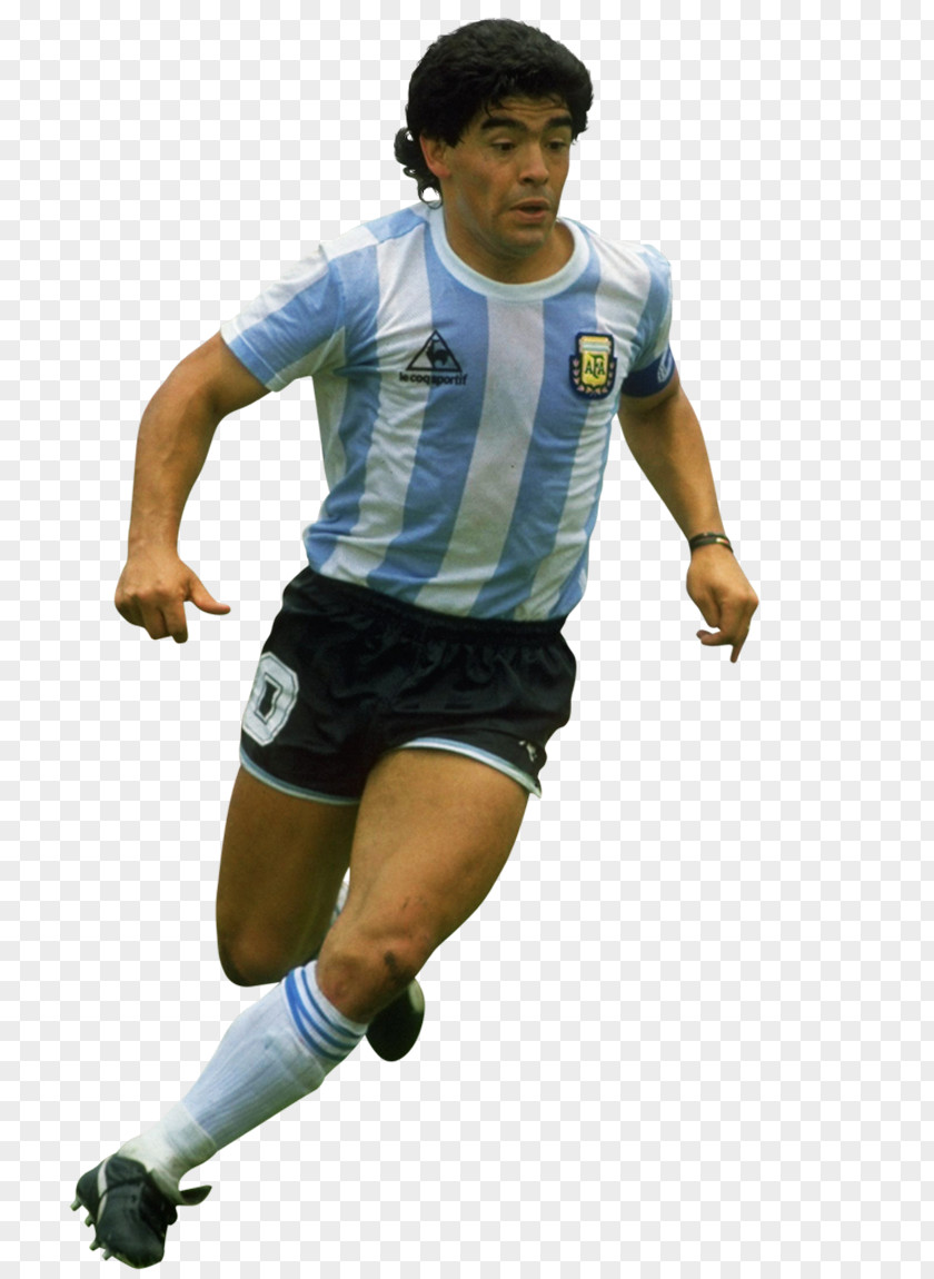 Football Diego Maradona Argentina V England National Team S.S.C. Napoli PNG