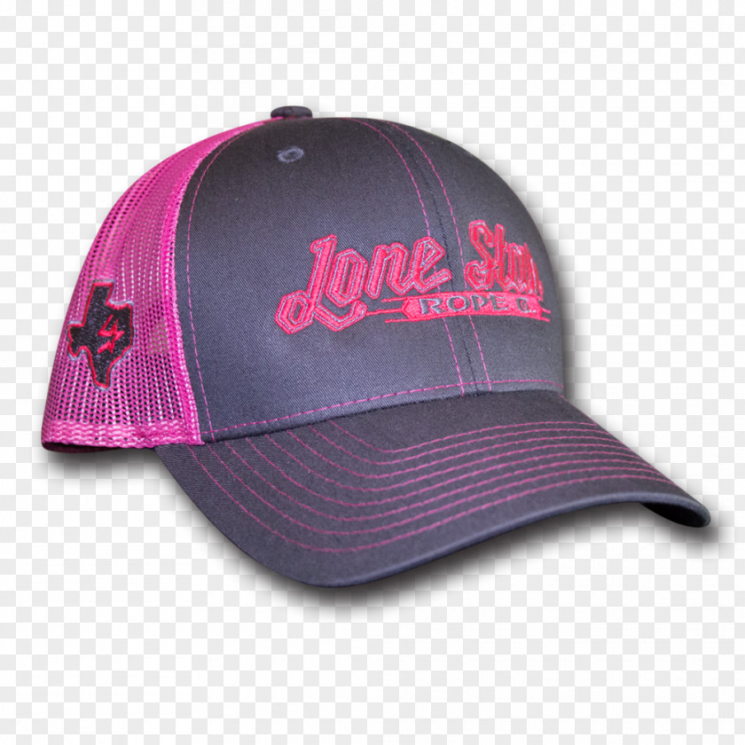 Mesh Hat Baseball Cap Trucker Pink Back PNG