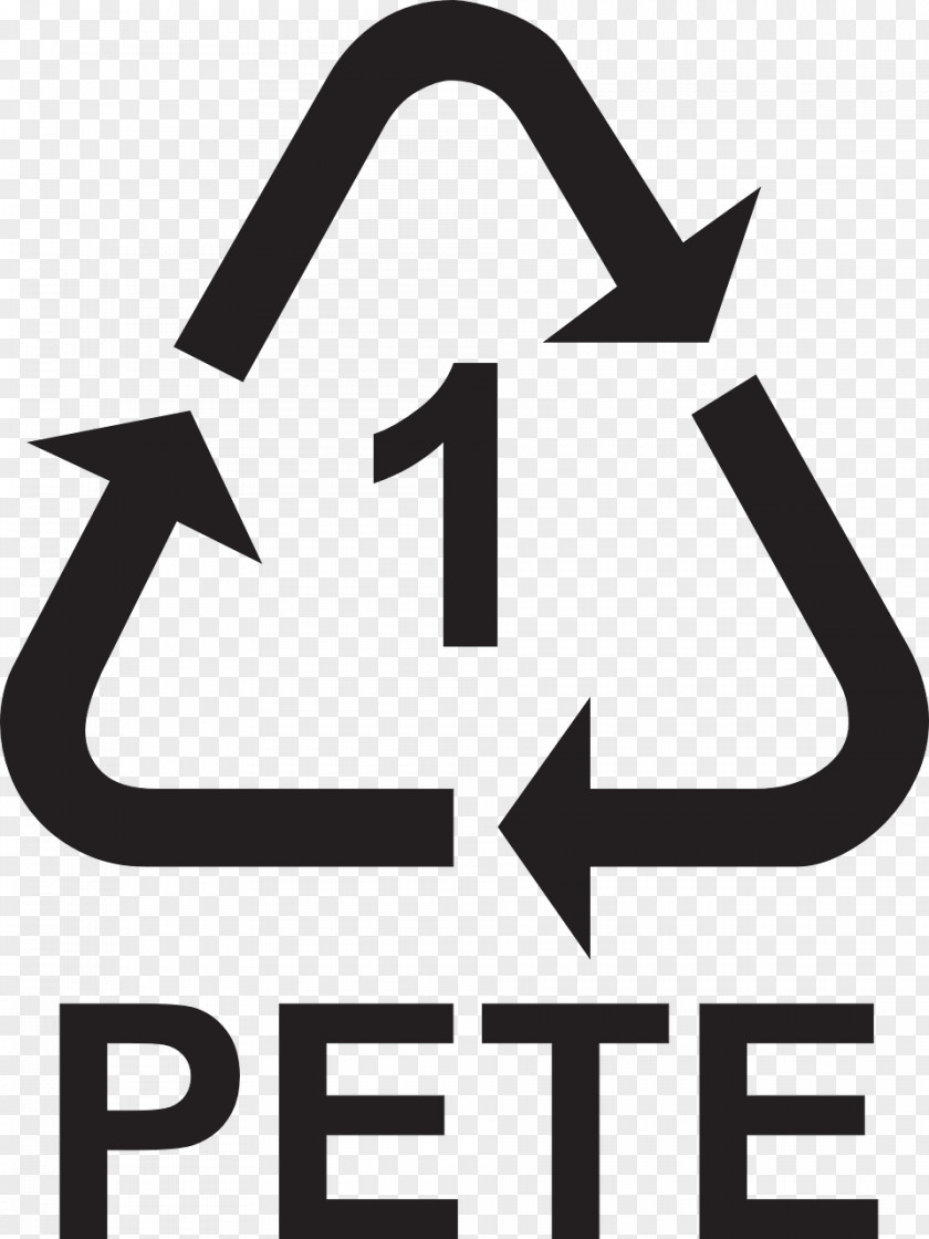 Recycle Polyethylene Terephthalate Recycling Symbol PET Bottle Plastic PNG