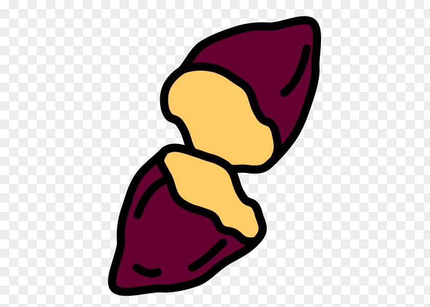 Sweet Potato Roasted Clip Art PNG