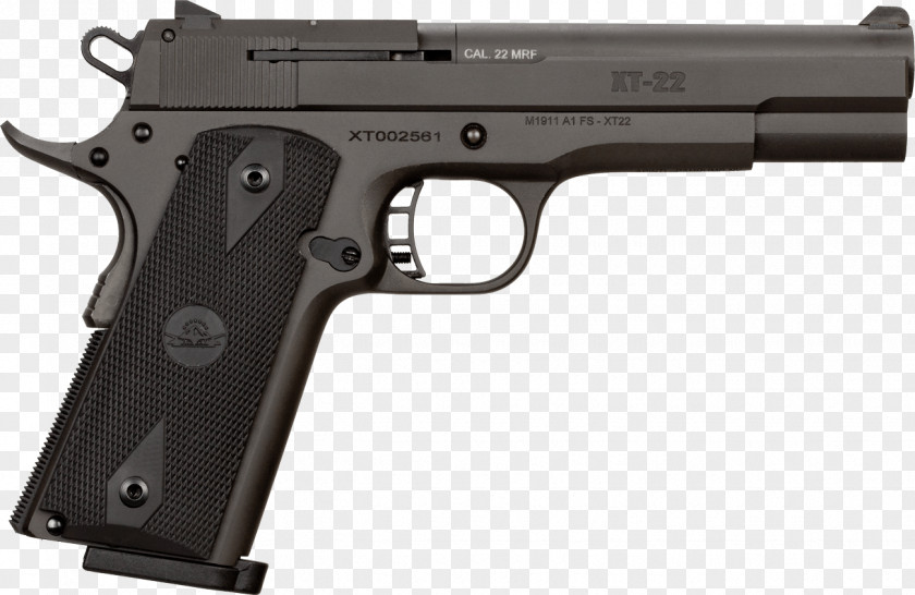 Taurus .22 Winchester Magnum Rimfire M1911 Pistol .45 ACP PT1911 Firearm PNG