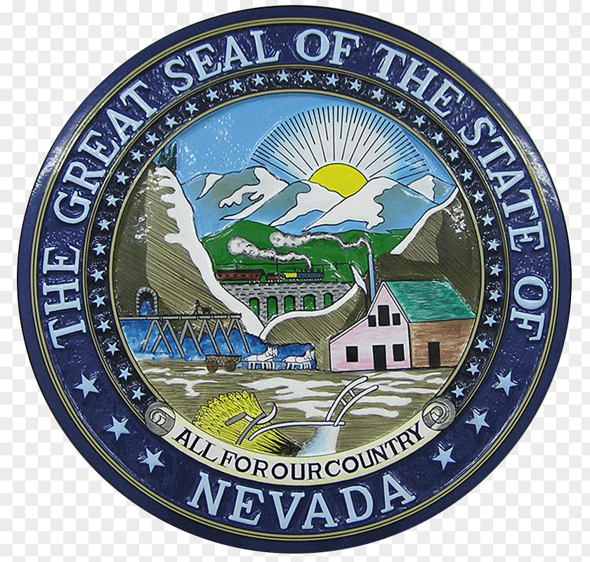 Carson City Seal Of Nevada Great The United States Urban Seed Inc. U.S. State PNG
