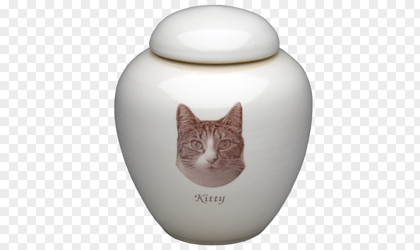 Cat Bestattungsurne Ceramic Pet PNG