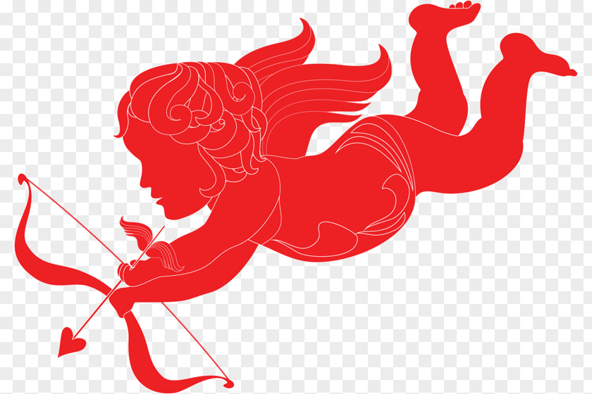 Cupid Valentine's Day Drawing Clip Art PNG