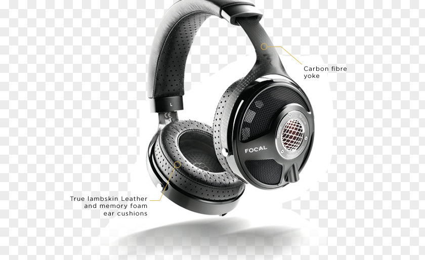 Headphones Focal-JMLab Focal Utopia High Fidelity Sound PNG