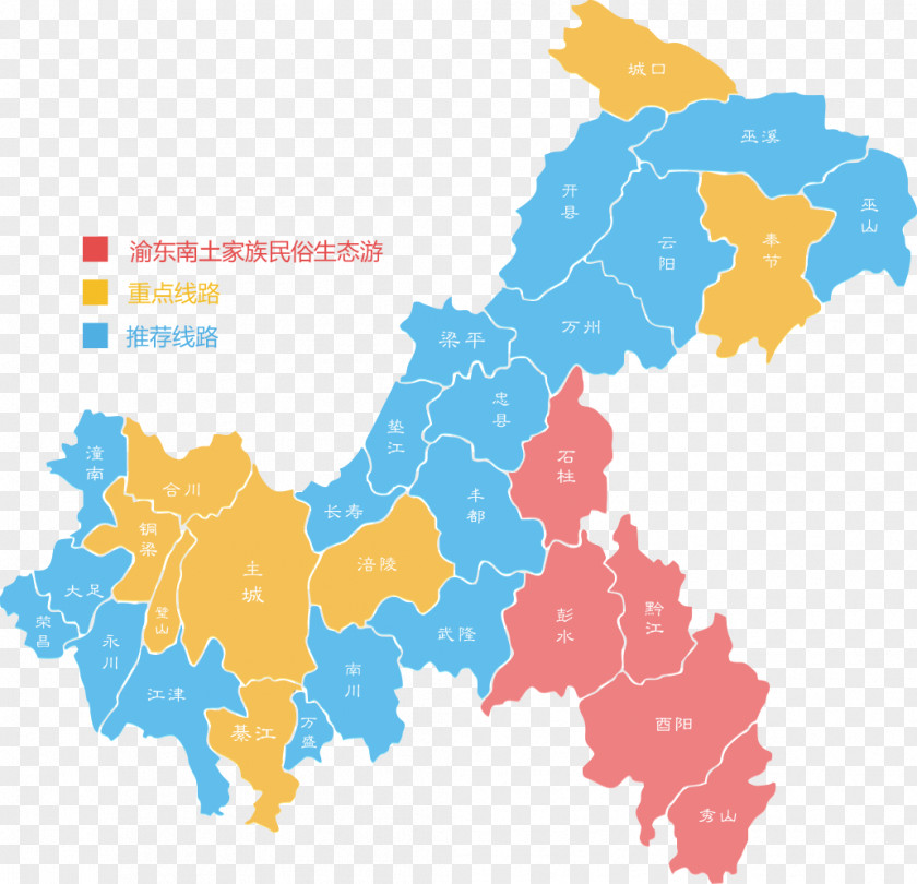 Map Chongqing Blank Vector Geography PNG