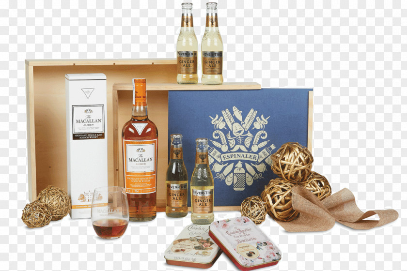 Whiskey Ginger Liqueur Hamper Gift PNG