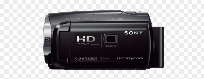 Camera Lens Video Cameras 1080p Sony Handycam HDR-PJ670 PNG