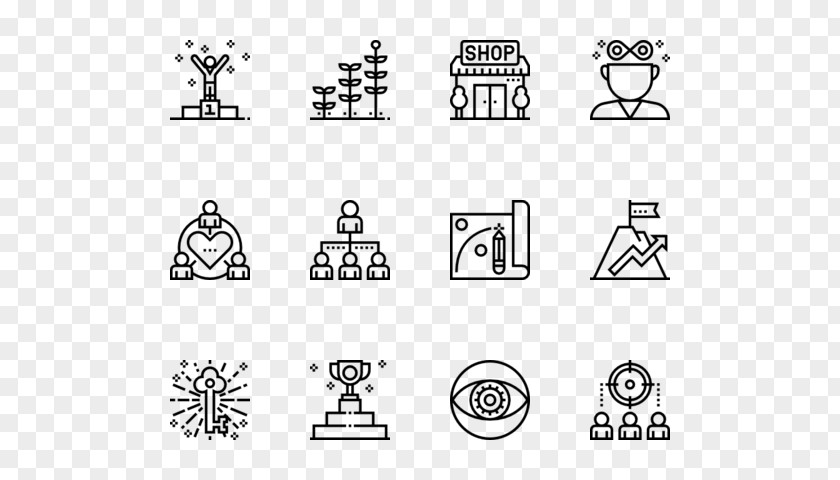 Digital Marketing Icons Paper Cartoon Technology PNG