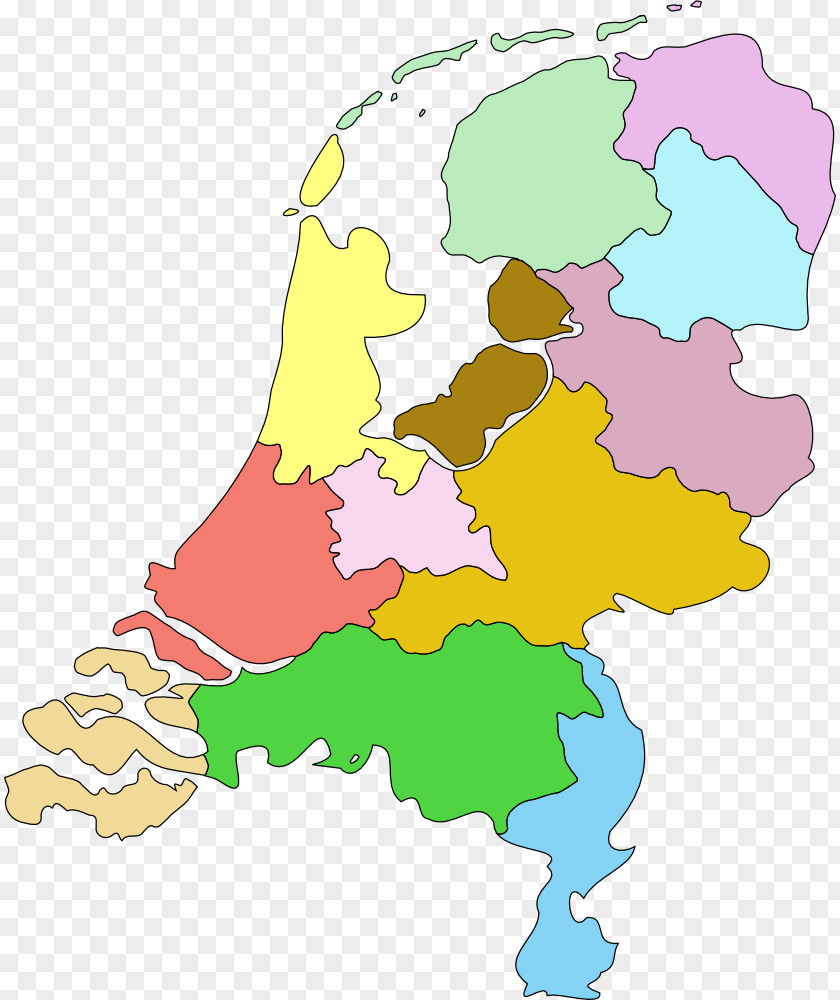 Map Netherlands Vector Clip Art PNG