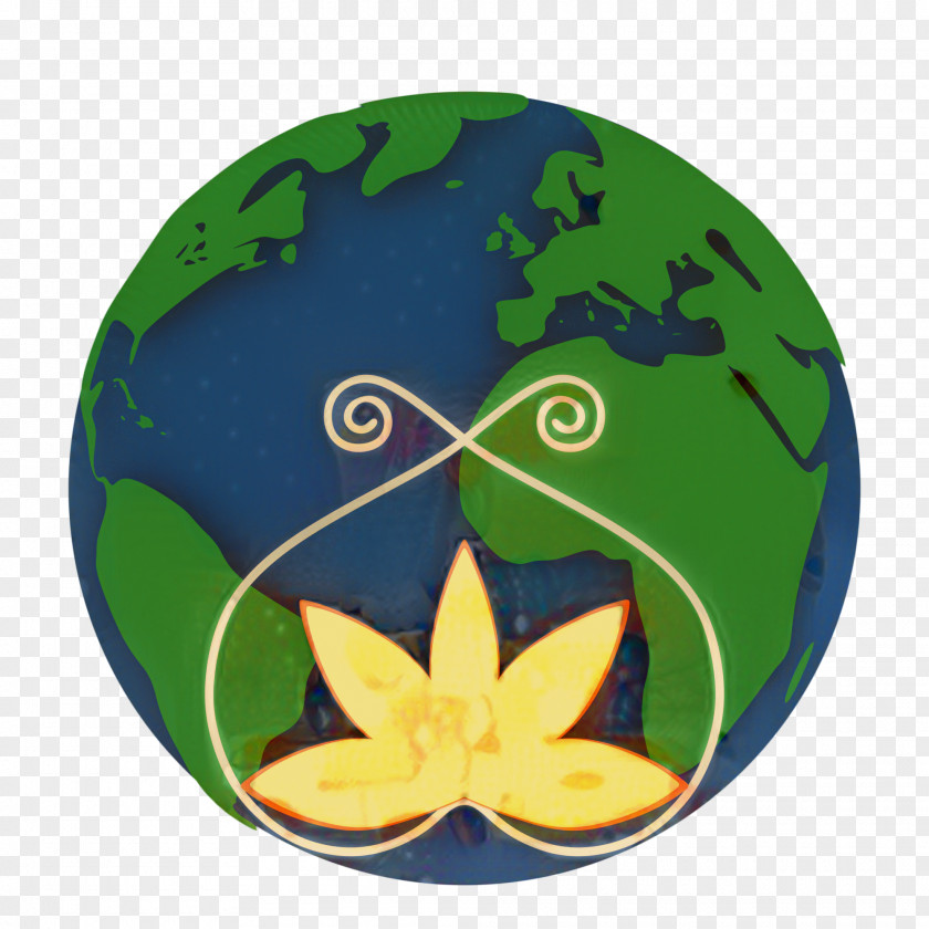 Plant Leaf Yoga Day Logo PNG