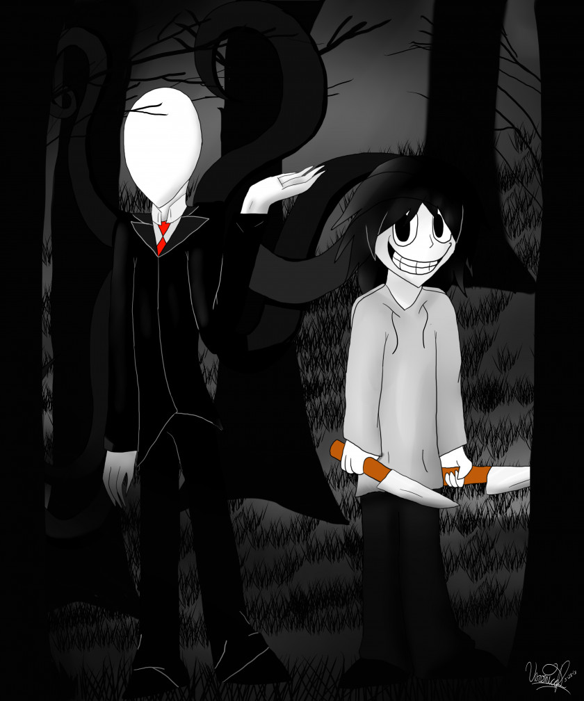 Slender Man Slender: The Arrival Quick, Draw! Slenderman Drawing Jeff Killer PNG